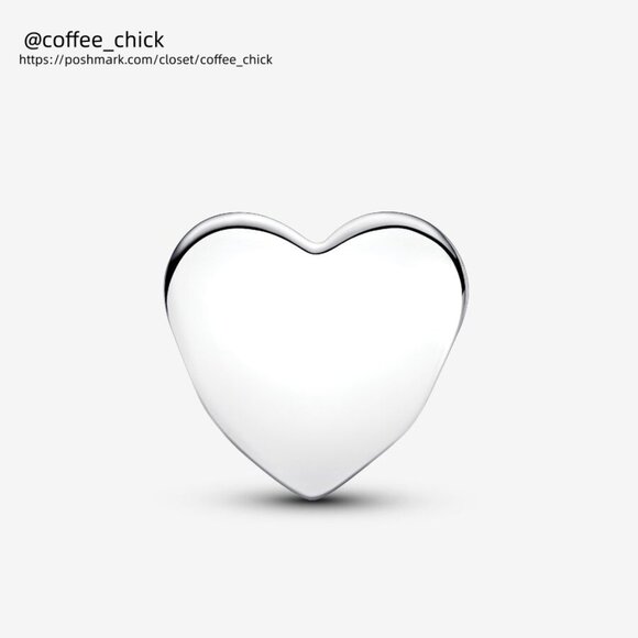 Pandora Engravable Volleyball Mom Heart Charm - Picture 2 of 2